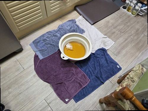 부산 강서구 누수탐지 열화상 카메라로 확인한 난방 배관 주변 온도 차이