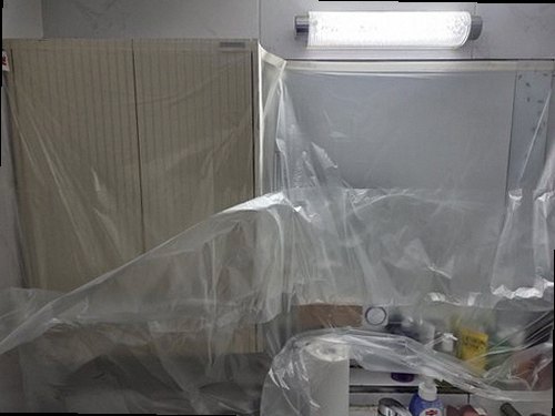 송파구 누수탐지 공압 검사와 청음 탐지 장비를 활용하는 모습