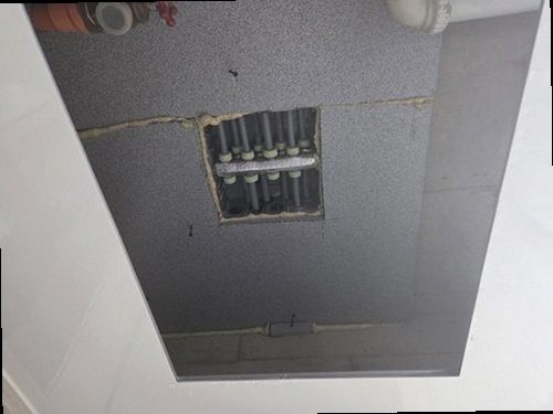 여주 누수탐지 배관 압력 검사와 청음 탐지를 진행하는 현장