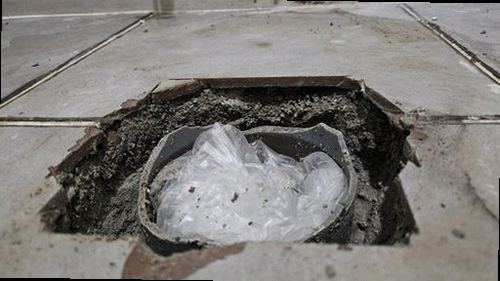 수지구 누수탐지 공압 검사와 청음탐지 장비를 이용한 누수 위치 확인